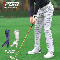 PGM Summer Mens Trousers Golf Pants Waterproof Plaid Pants Male Elastic Stretch Sports Trousers Outdoor Golf Sweatpants