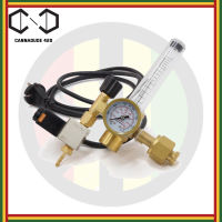 CO2 เรกูเลเตอร์คาร์บอน เกลียวไทย พร้อมโซลินอยด์ Solenoid 220V-240V CO2 Regulator