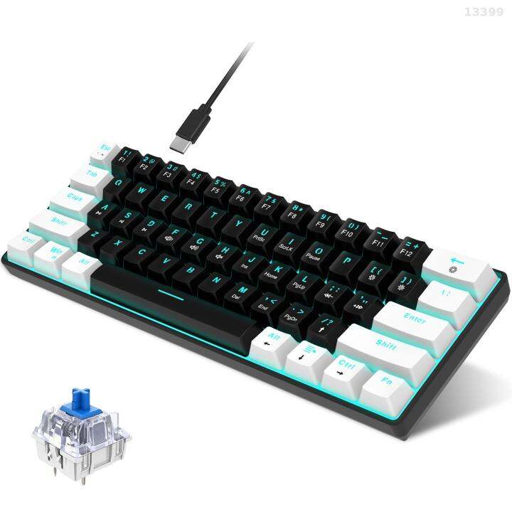 HXSJ V900 RGB Mechanical Keyboard 61-key Gaming Keyboard High-quality ...