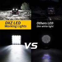 1X 48W LED Work Light Square Super Bright Daytime Running Lamp White Modified Lights DC12V24V For Off-road Car Motorcycle Truck