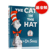 Original English picture book the cat in the hat Dr. Seuss hardcover early childhood education reader