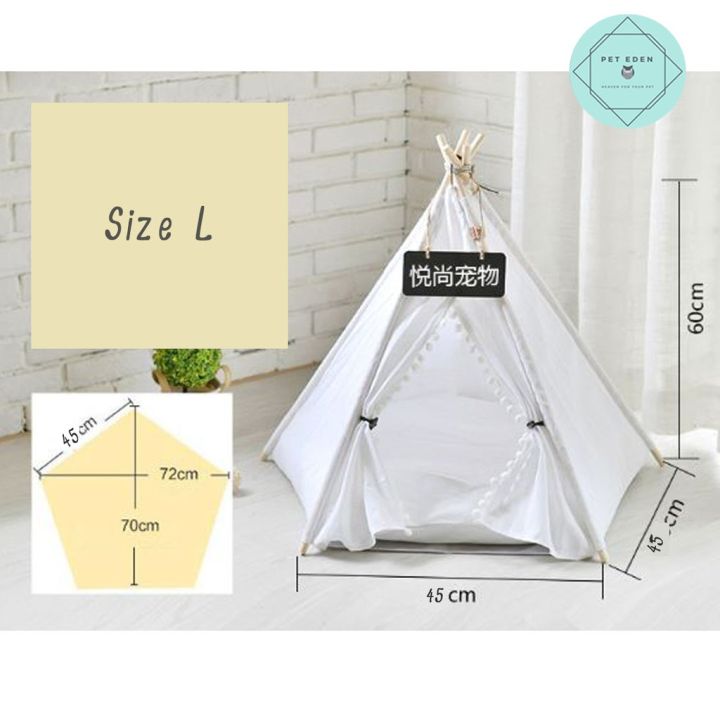 apache-pet-tent-กระโจมที่นอนสัตว์เลี้ยง-กระโจมหมา-กระโจมแมว-เต็นท์หมา-เต็นท์แมว-พร้อมจากไทย