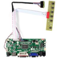 Yqwsyxl Control Board Monitor Kit for LTN133AT23 801  LTN133AT23-801  HDMI+DVI+VGA LCD LED screen Controller Board Driver Cables