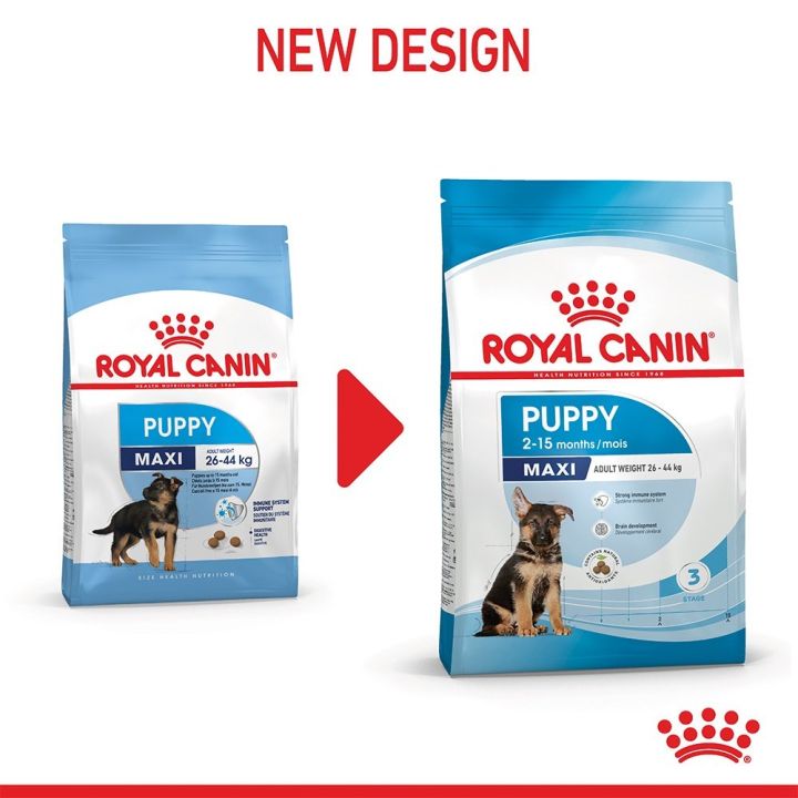 ส่งฟรี-royal-canin-maxi-puppy-4kg-อาหารเม็ดลูกสุนัข-พันธุ์ใหญ่-อายุ-2-15-เดือน