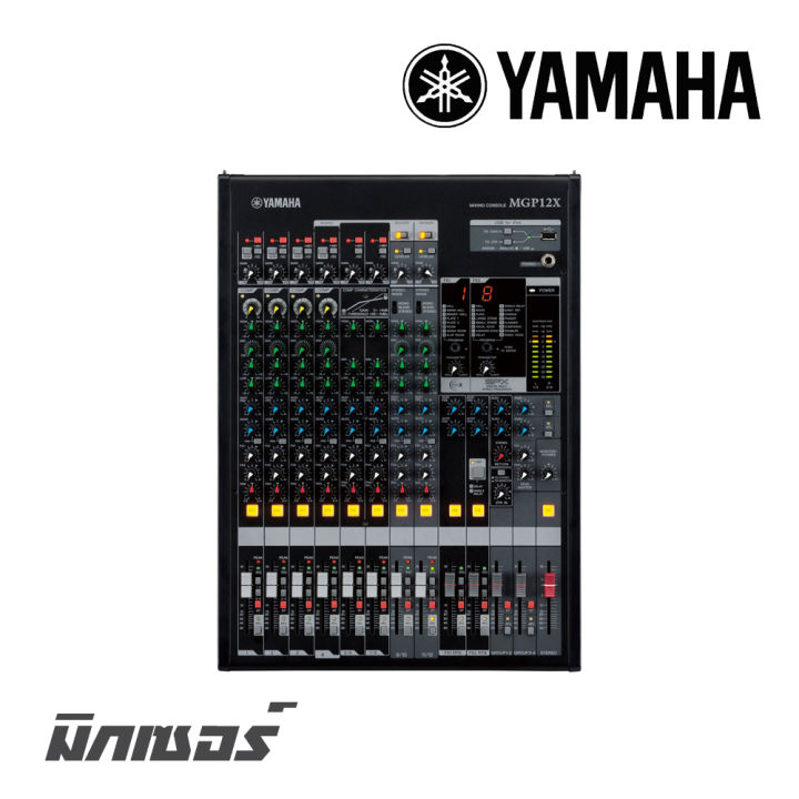 yamaha-mgp-12x-มิกเซอร์-12-ช่อง-6-โมโน-3-สเตริโอ-มีเอฟเฟ็คภายในเครื่อง-2-ชุด-เป็นดิจิตอลรีเวอร์บ-8-โปรแกรม-และเป็น-spx-ดิจิตอล-16-โปรแกรม