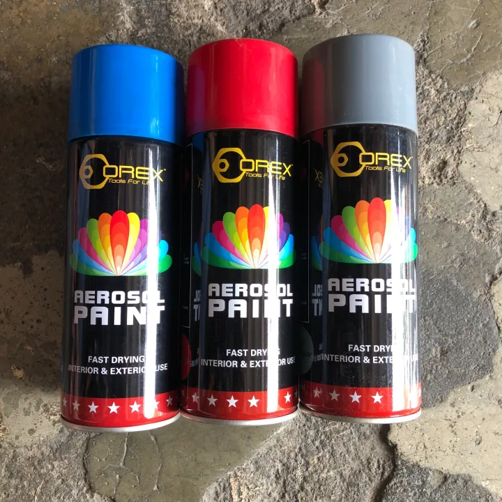 OREX SPRAY PAINT MARKING PAINT 400ML x 1dozen Lazada