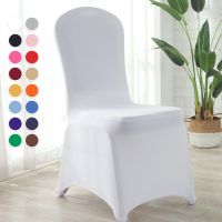 【lz】♘  Universal Casamento Cadeira Covers Spandex Stretch Slipcover para Restaurante Banquete Hotel e Dining Party