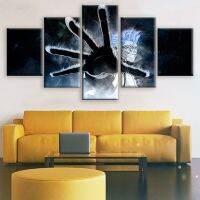 Lizhanmin NewCanvas Wall Art ภาพ Modular Home Decor 5ชิ้น Bleach ภาพวาดห้องนั่งเล่น HD พิมพ์ภาพเคลื่อนไหวโปสเตอร์ Framework