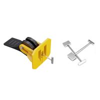 200PCS Tile Leveling System Construction Tool Parts for Tile Laying and Leveling Manual Tile Leveling Tools Set