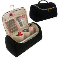 กระเป๋าเครื่องสำอาง curlers กล่องเก็บ curlers ชุด hair curler storage bag