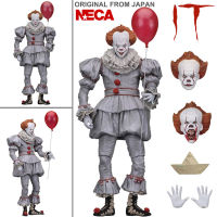 Figma ฟิกม่า งานแท้ 100% Figure Action NECA จากหนังเรื่อง It อิท โผล่จากนรก Pennywise The Clown ตัวตลก อสุรกายขุมนรก Ultimate 7 Inch Ver Original from Japan แอ็คชั่น ฟิกเกอร์ Anime อนิเมะ การ์ตูน มังงะ ของขวัญ จากการ์ตูนดังญี่ปุ่น ตุ๊กตา Model โมเดล