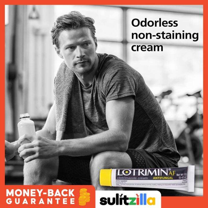 Lotrimin AF Jock Itch Antifungal Cream, 0.42 Ounce 12g Clotrimazole