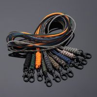 【YF】♦✔✲  48cm Paracord Keychain Lanyard Cord Survival Braided Buckle ​Hanging Rope