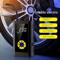 4000mAh Car Air Compressor 150PSI Electric Wireless Portable Tire Inflator Pump for Motorcycle Bicycle Boat AUTO Tyre Balls Air Compressors  Inflators