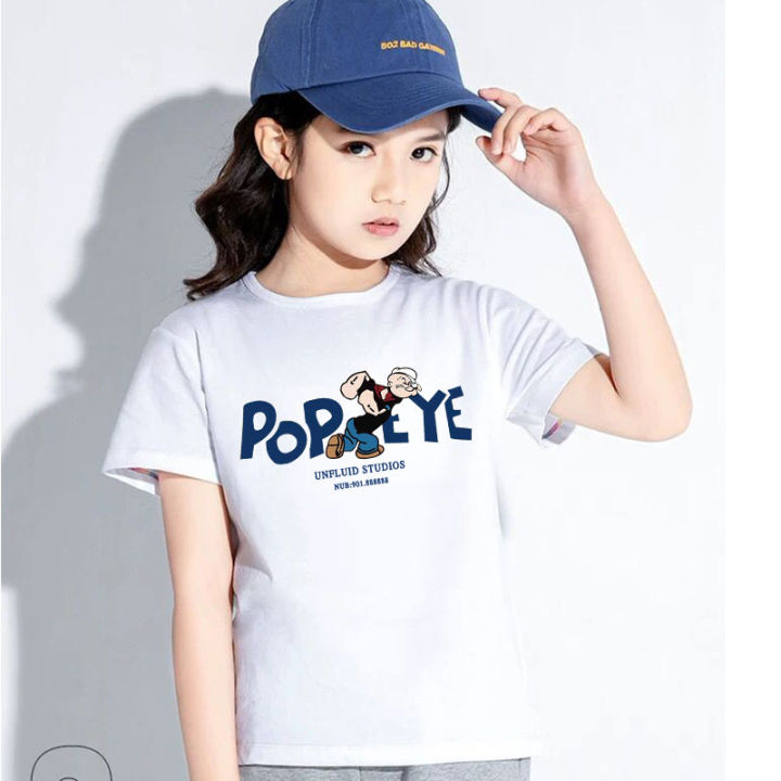 k-2269เสื้อยืดแขนสั้นเด็กลายการ์ตูนน่ารัก-ผ้านุ่มใส่สบาย-ลายเยอะ-สีครบ-ไซส์ครบ-ปลีก-ส่ง