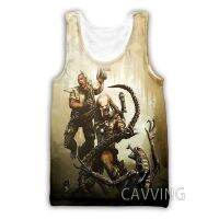 CAVVING 3D พิมพ์ Predator Tank Tops Harajuku เสื้อกั๊กฤดูร้อนเสื้อกล้ามเสื้อ Streetwear สำหรับผู้ชาย/ผู้หญิง V01