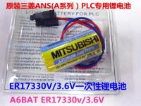 1PCS-New♚Komsubishi MITSUBISHI ER17330V 3.6V MR-BAT A6BAT แบตเตอรี่ลิเธียมการควบคุมอุตสาหกรรมพีแอลซี