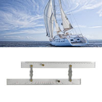 Marine Navigation Parallel Ruler Clear Scale High Accuracy Transparency Boat Ship Drawing Paral