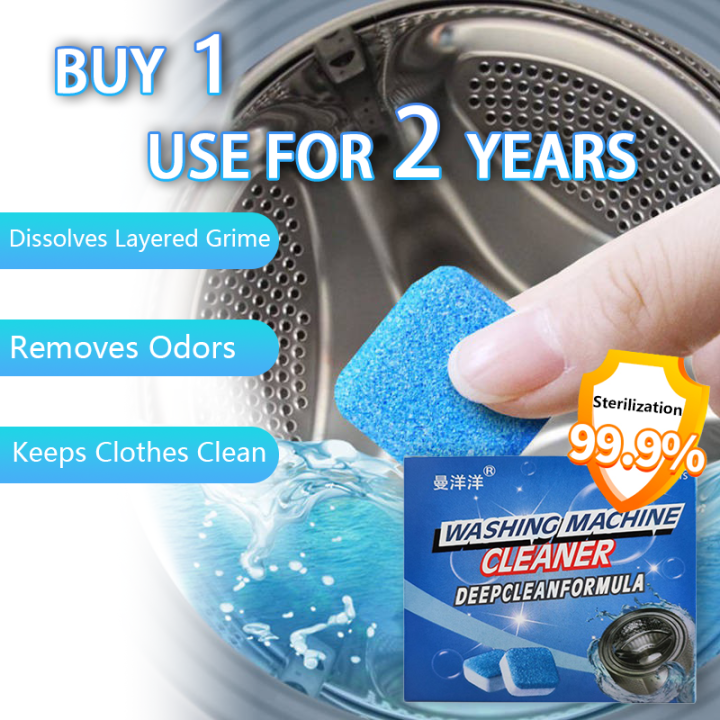 Laundry Machine Cleaning Tablets Deep Clean Washing Machine Tabs Detergent Residue Remover Drum