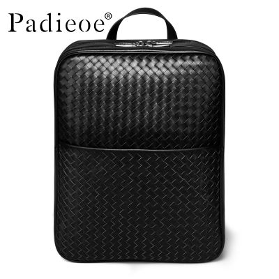 backpack mens backpack Mens large capacity business casual computer bag mens cowhide backpack