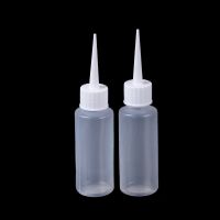 10pcs/lot Dropper With Bottles Liquid Squeeze Ink Oil Screw-On PE Plastic 10ML/20ML30ML/50ML