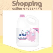 Nước Giặt Xả Dnee Thái Lan 3000ml Mùi Thơm Dịu Nhẹ - Màu Hồng