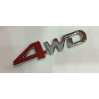 Sticker ติดรถ โลโก้ 4WD