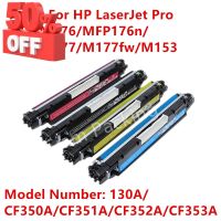 ตลับหมึกเทียบเท่า รุ่น 130A/CF350A/CF351A/CF352A/CF353A ใช้กับ HP Laser Pro MFP M176/M176n/MFP M177/M177fw/M153 #หมึกเครื่องปริ้น hp #หมึกปริ้น   #หมึกสี   #หมึกปริ้นเตอร์  #ตลับหมึก