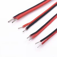 UL 2468 2pin Red Black Cable 26AWG Electronic Audio Wires  LED Cable PVC Flexible Strip Wire Connector Parallel Lamp Wires Wires Leads Adapters