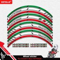 【hot】 DUCATI MULTISTRADA 1260 1200 s 12 X Thick Outer Rim Sticker Decals