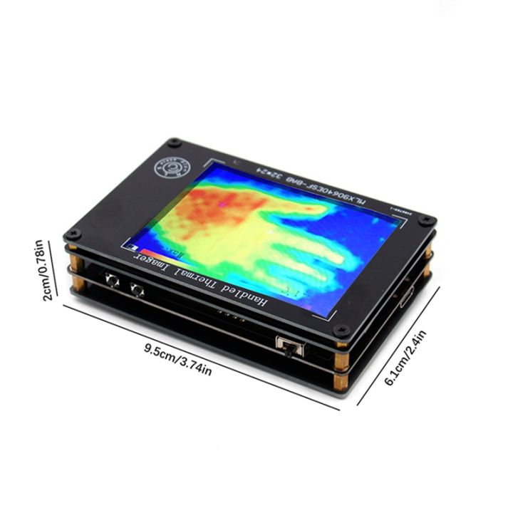 mlx90640-digital-infrared-thermal-imager-plastic-metal-as-shown-3-2-inch-tft-screen-lcd-display-ir-thermograph-camera