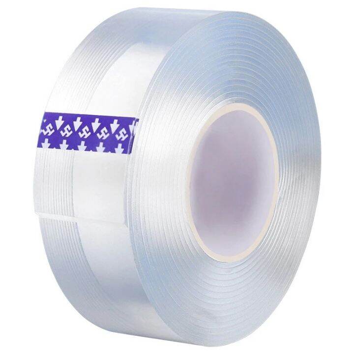 1-2-3-5m-double-sided-nano-tape-washable-fixed-carpet-socket-adhesive-transparent-tapes-gekko-tape-glue-gadget-acrylic-universal