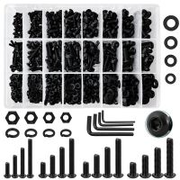 1120Pcs Metric Screw Assortment M3//M5/M6, Bolts and Nuts Kit,Metric Bolt Assortment, Grade 10.9 Alloy Steel