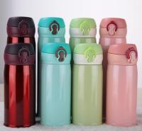 350450ML Candy Color Stainless Steel Thermos Bottle Vacuum Cup Outdoors Travel Mug Vacuum Flask Free shipping