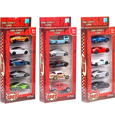 5แพ็ค1/64 Scale Super รถสปอร์ตของเล่นโมเดล S Diecast ของเล่นโมเดลรถโลหะ Diecast ของเล่นขนาดเล็กของขวัญวันเกิด