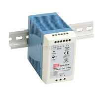 MEAN WELL Original MDR-100-24 24V 4A Meanwell MDR-100 24V 90W Single Output Industrial DIN Rail Power Supply