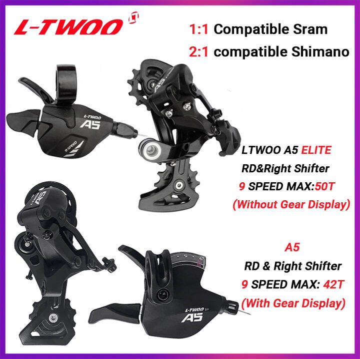 Ltwoo A Speed Elite Version Rear Derailleur Trigger Right Shifter Lever For Mountain Bike