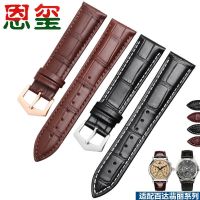 Suitable For Genuine Leather Watch Strap Men PP Baida Purity Mechanical Cowhide Folding Buckle Bracelet Accessories 19 20 22mm