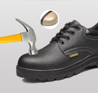 Safety shoes Iron shoesรองเท้าเซฟตี้หัวเหล็ก รองเท้าเซฟตี้รองเท้าหัวหล็ก รองเท้าทำงานผู้ชายไซส์39-45 NO-16