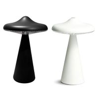 LED Night Light UFO Mushroom Lamp Atmosphere Projection Lamp Decoration Bedside Lamp Bedroom Table Lamp