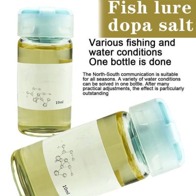 ；。‘【； 1Bottle Strong Fish Shrimp Attractant Dopa-Salt Fishing Water-Based Liquid Attractant Scent Lures Oil Fishing Tackle Accessories