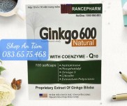 Viên bổ não Ginkgo 600 - Hỗ trợ giảm đau đầu hoa mắt chóng mặt chóng mặt
