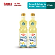 Combo 2 chai dầu ăn Ranee Cá Hồi 950ml 950ml chai x 2 chai