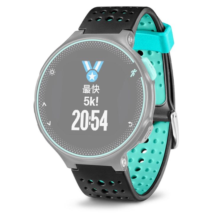 สำหรับ-garmin-forerunner-235สายนาฬิกาข้อมือสองสี-สีเขียวมินต์สีดำ