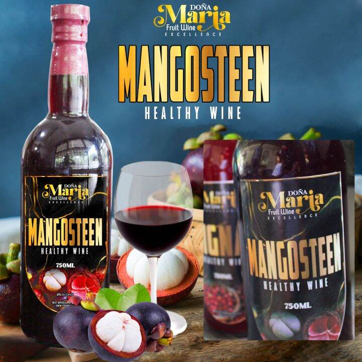 MANGOSTEEN WlNE 750ml / 14 AICOHOL Export Quality by Dona Maria