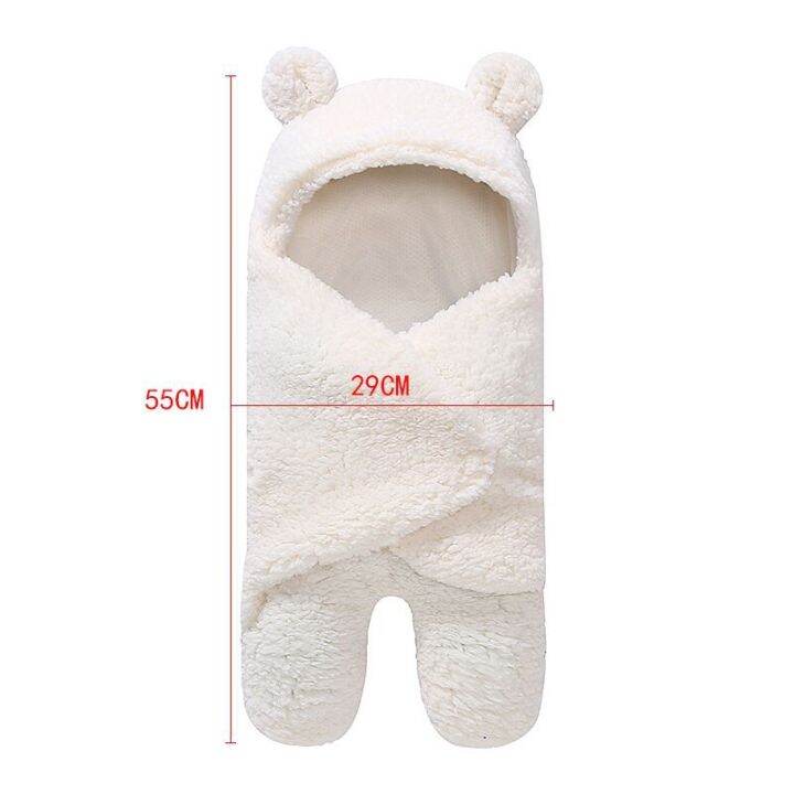 newborn-sleeping-bag-unisex-baby-girl-pajamas-plush-split-leg-polyester-blanket-sleepers-hooded-baby-boy-pajamas