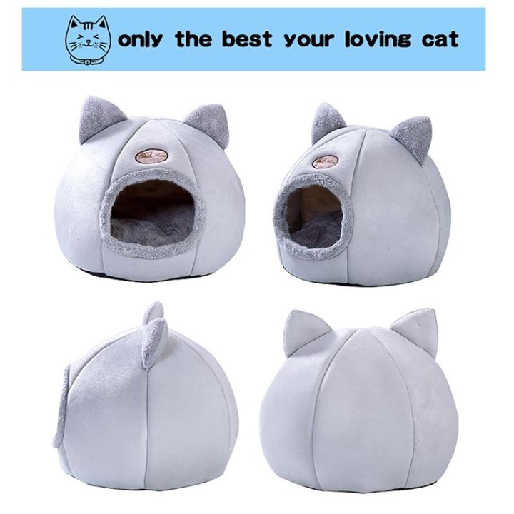 bhq-pet-cod-บ้านแมว-ที่นอนแมว-m-l-xl-cat-house-ที่นอนสัตว์เลี้ยง-กันลื่น-อุปกรณ์สำหรับสุนัขแมว