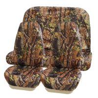 Camouflage Hunting Car Seat Covers For SUV Off-Road Universal Size Auto Cover Fishing Waterproof Protector Interior Accessories