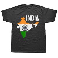 Funny India Nation Team T Shirts Graphic Cotton Streetwear Short Sleeve Birthday Gifts Summer Style Indian Flag T-shirt