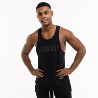 Summer new men 39;s sports fitness cotton racer vest household running training casual vest gym workout sportswear top